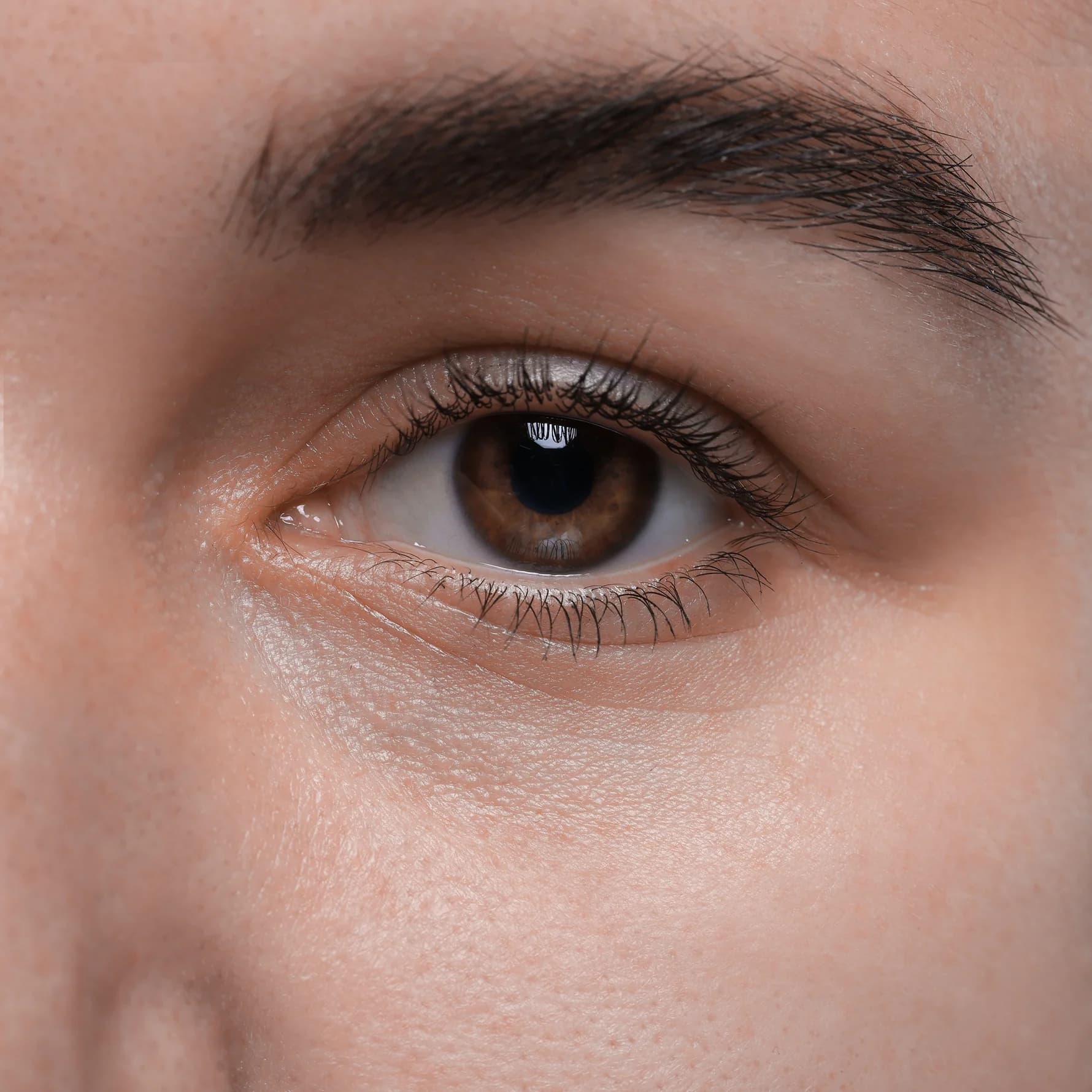 Under-eye area after four uses of Sage Renewal patches